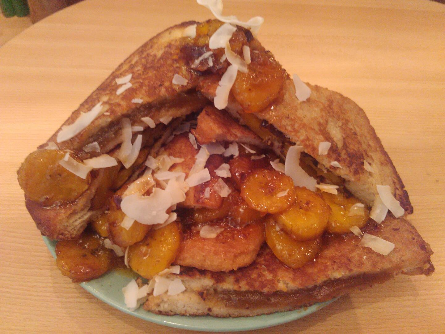 Brunch Recipe:  Coconut French Toast & Caramelized Plantains thumbnail