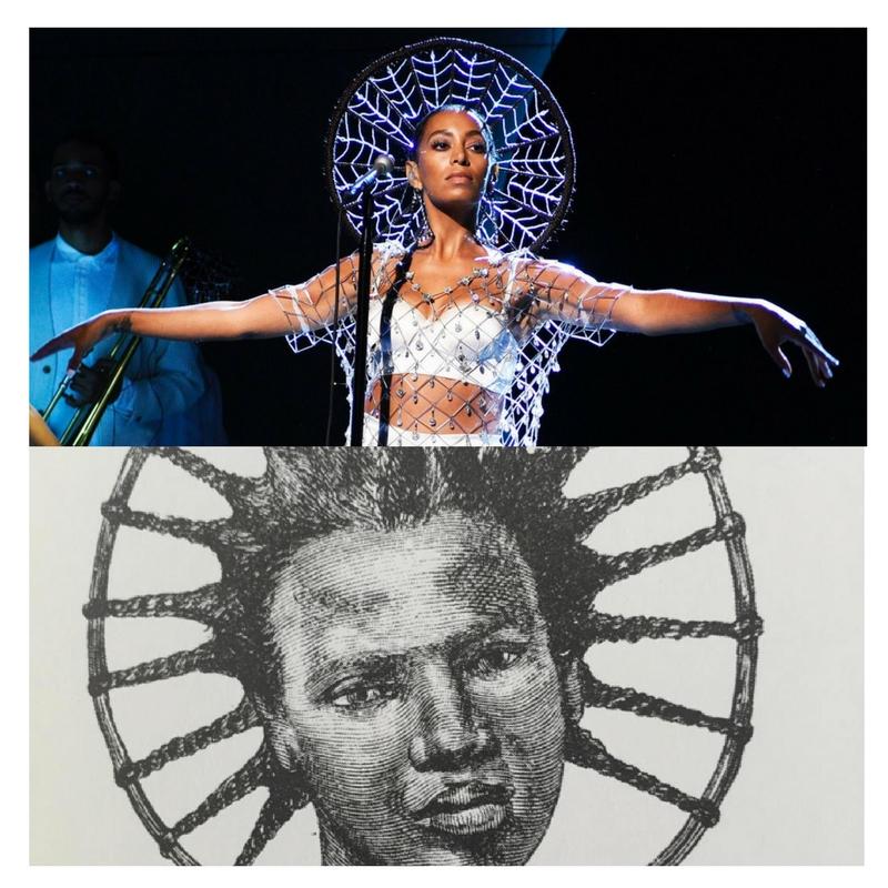 Did a 19th Century African Drawing Inspire Solange's SNL Hair? thumbnail